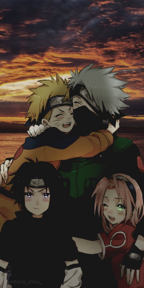 Naruto Team Seven Wallpapers Wallpapersafari