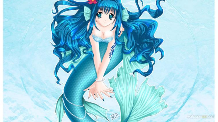 Anime Mermaid Wallpapers Wallpapersafari