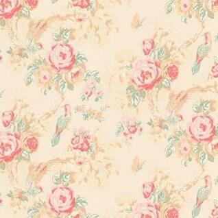 [47+] Bird Rose French Cottage Wallpaper on WallpaperSafari