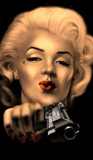 [46+] Marilyn Monroe Gangster Wallpaper on WallpaperSafari