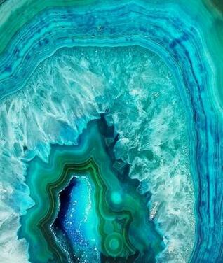 Free download Closeup Of Geode Against Colored Background Stock Photo