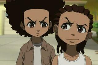 [48+] Boondocks Wallpaper Huey and Riley on WallpaperSafari