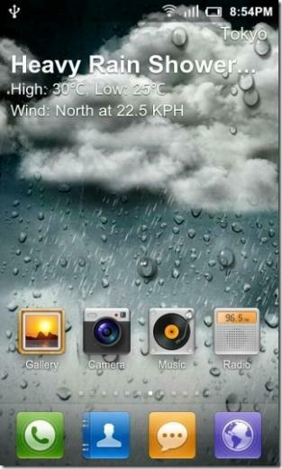 Free download Related Pictures weather live wallpaper for android