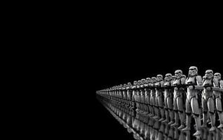 stormtrooper singing in the rain