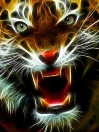 [48+] Neon Tiger Wallpaper on WallpaperSafari