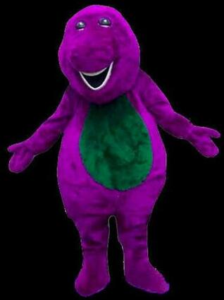 scary barney the dinosaur