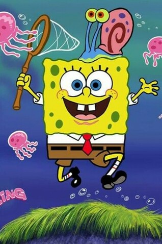 Free download Spongebob Squarepants Angel iPhone HD Wallpaper [516x774 ...