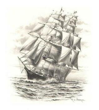 [41+] Clipper Ship Wallpaper On Wallpapersafari