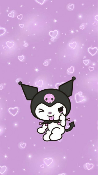 Sweet and Spooky Kuromi Live Wallpaper