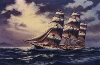 [41+] Clipper Ship Wallpaper on WallpaperSafari