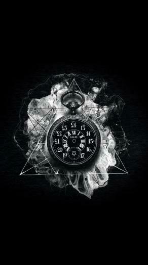 [50+] Clock Wallpaper for iPhone on WallpaperSafari