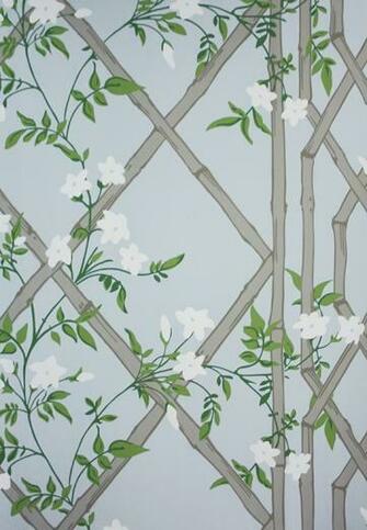 [45+] Blue Trellis Wallpaper on WallpaperSafari