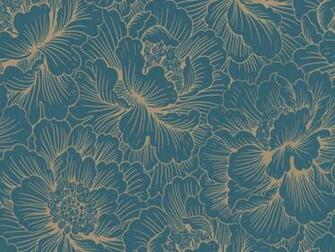 [46+] Teal Flower Wallpaper on WallpaperSafari