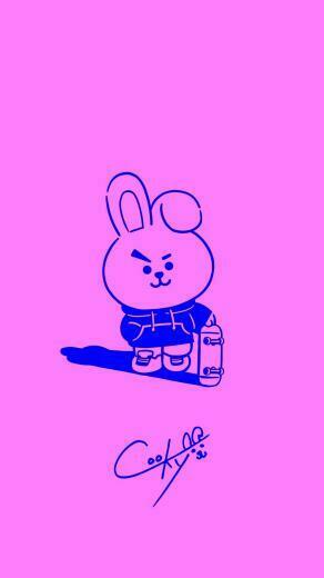 Download free Bt21 Blushing Cooky Wallpaper - MrWallpaper.com