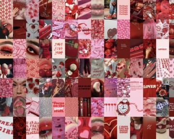 Download Lovecore Wall Collage Kit Valentines Day Red Canada