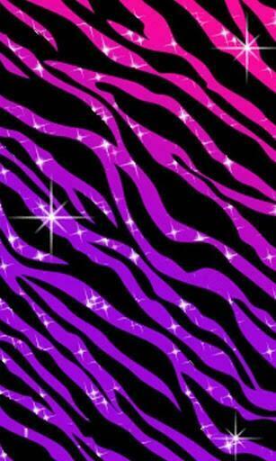 Pink And Purple Zebra Print Background Clip Art at