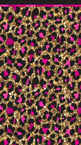 Pink Leopard Print Seamless Pattern — drypdesigns