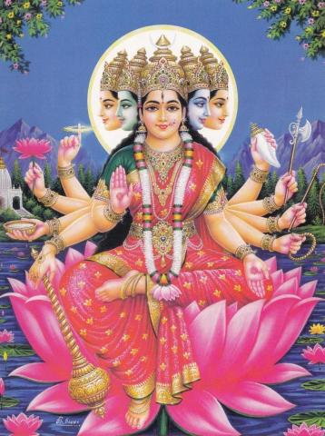 Goddess Gayatri - Vedic Vaani