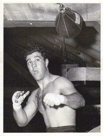 Free download Rocky Marciano training on speed bag Images Boxing