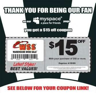 Wss shoe store on sale coupons