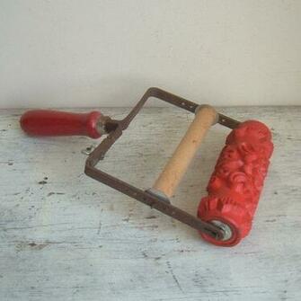 Antique, French Wallpaper Printing Rollers - Price Per Roller