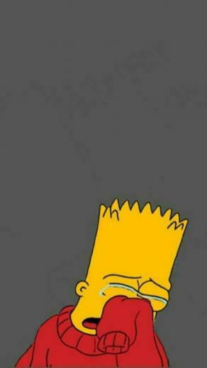 Bart deals sad wallpaper