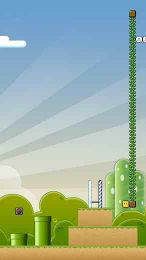 Free download Mario Level Nintendo Landscape iPhone 5 Wallpaper ...