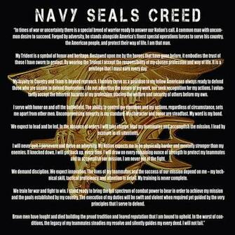 navy trident seals motto