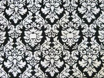 [46+] Damask Wallpaper Black and White on WallpaperSafari