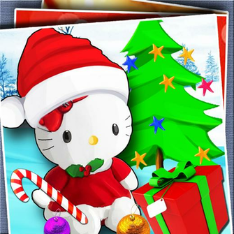 Free download hello kitty christmas backgrounds 96 hd wallpapersjpg [1024x768] for your Desktop