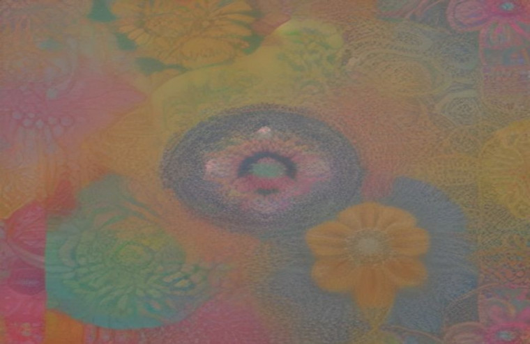 Vintage Hippie Aesthetic AI Wallpaper