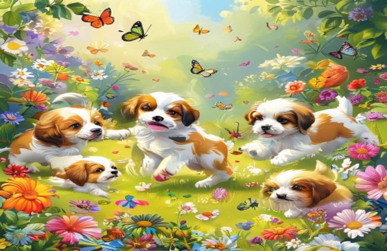 Wallpaper Of Cute Puppies