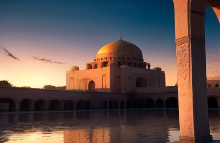 Mosque HD AI Wallpaper 1080p