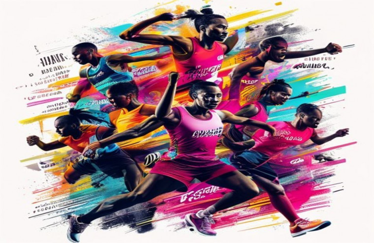 Athlete Motivation AI Wallpaper