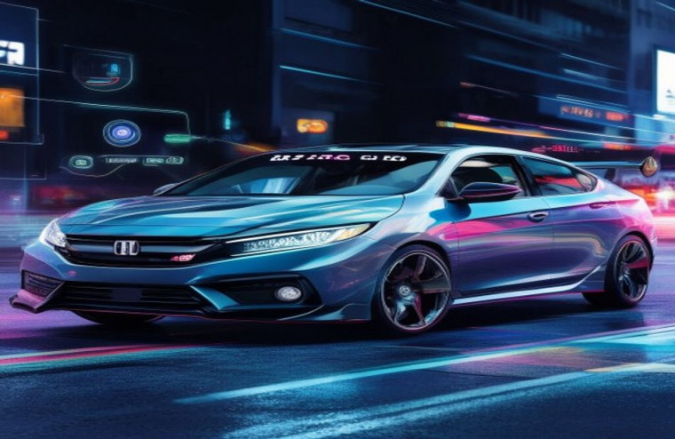 Honda Civic Imid AI Wallpaper