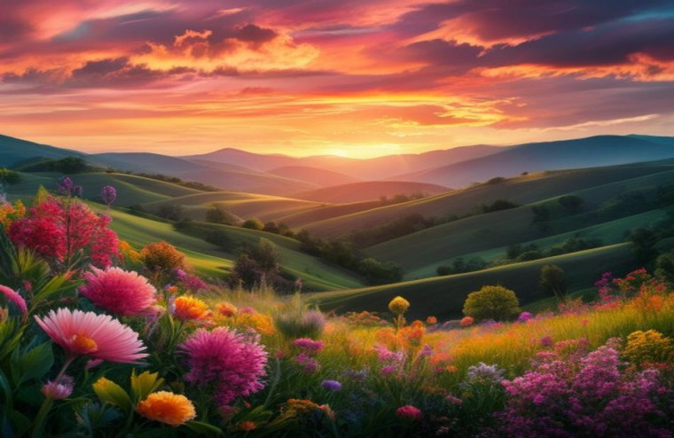 Beautiful Nature AI Wallpaper HD