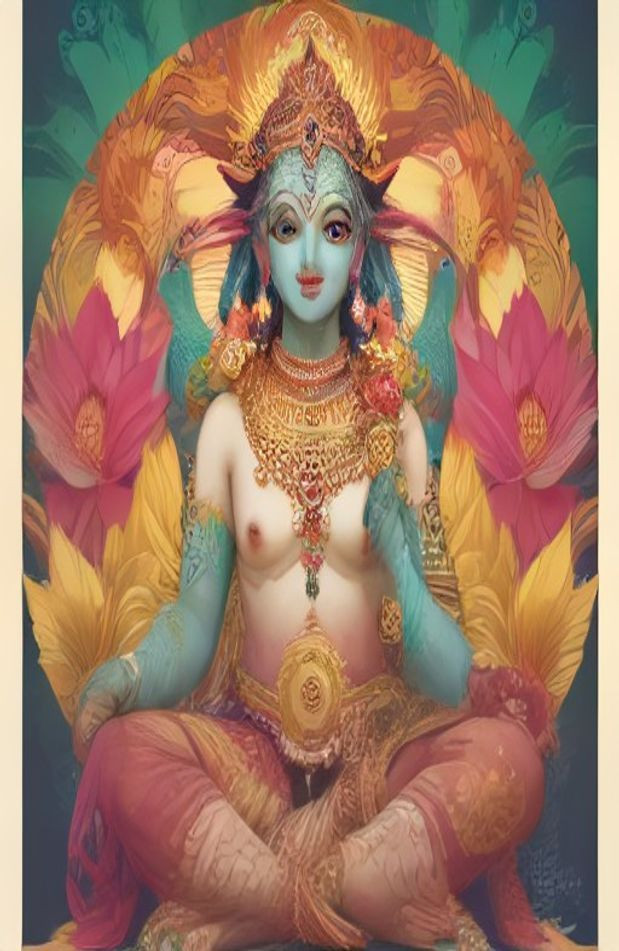 Vinayagar Murugan AI Wallpaper