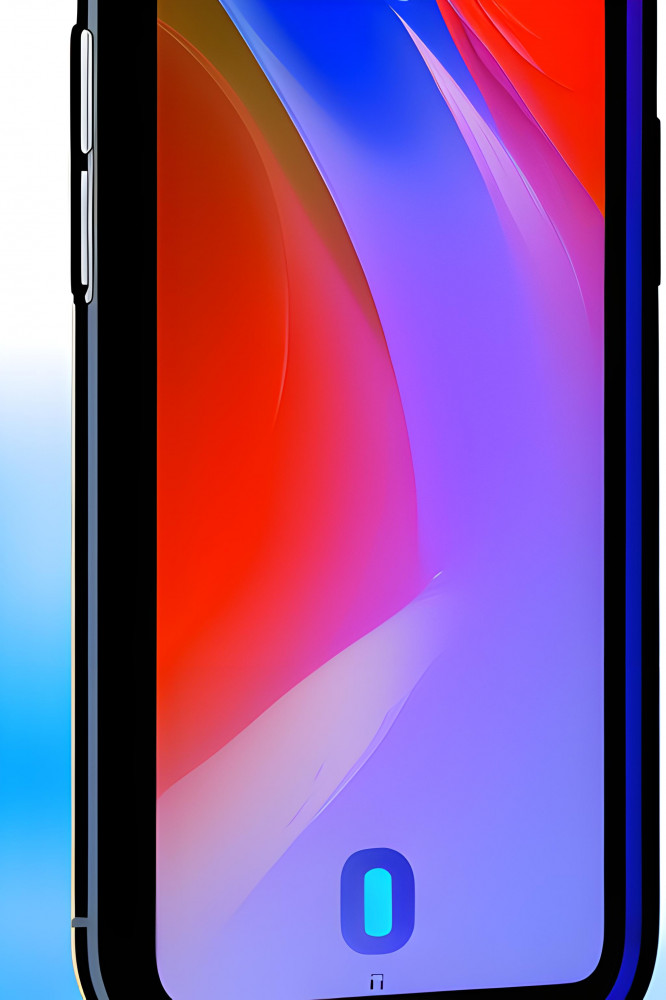 RAINBOW LIGHT EFFECT ON MY IPHONE 15 PRO visual data 7