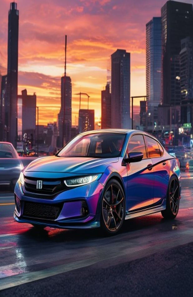 Honda Civic AI Wallpaper