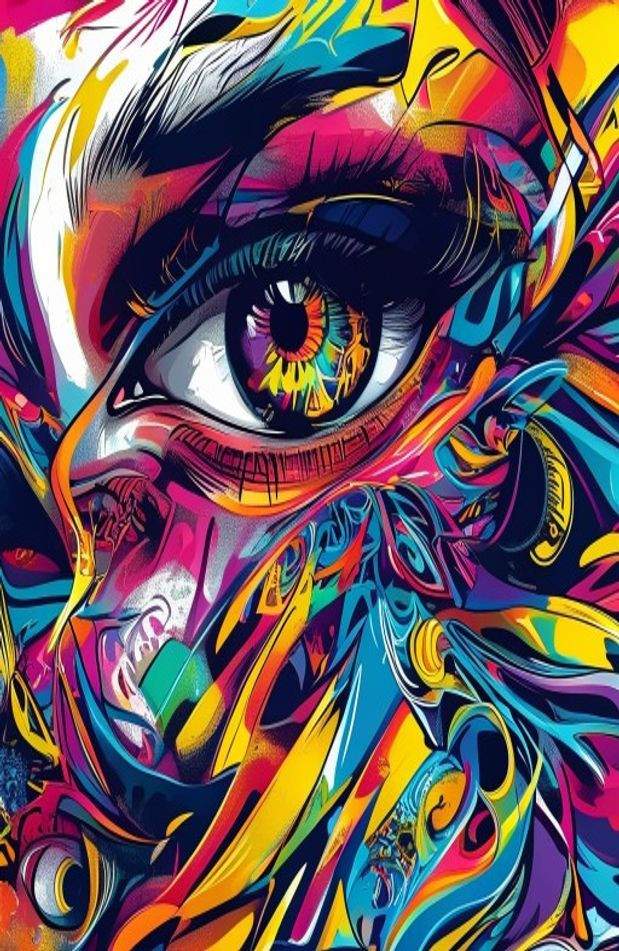 Awesome Graffiti AI Wallpaper