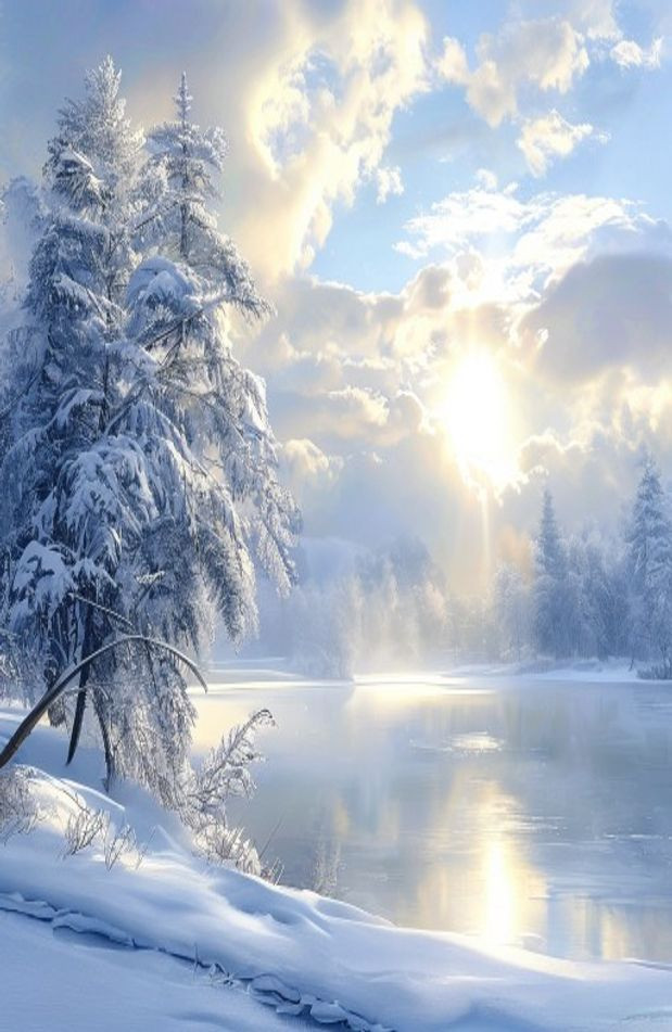 Winter Pictures AI Wallpaper