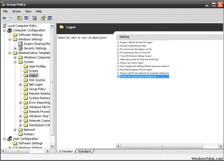 Free download Windows 7 desktop wallpaper group policy displays black