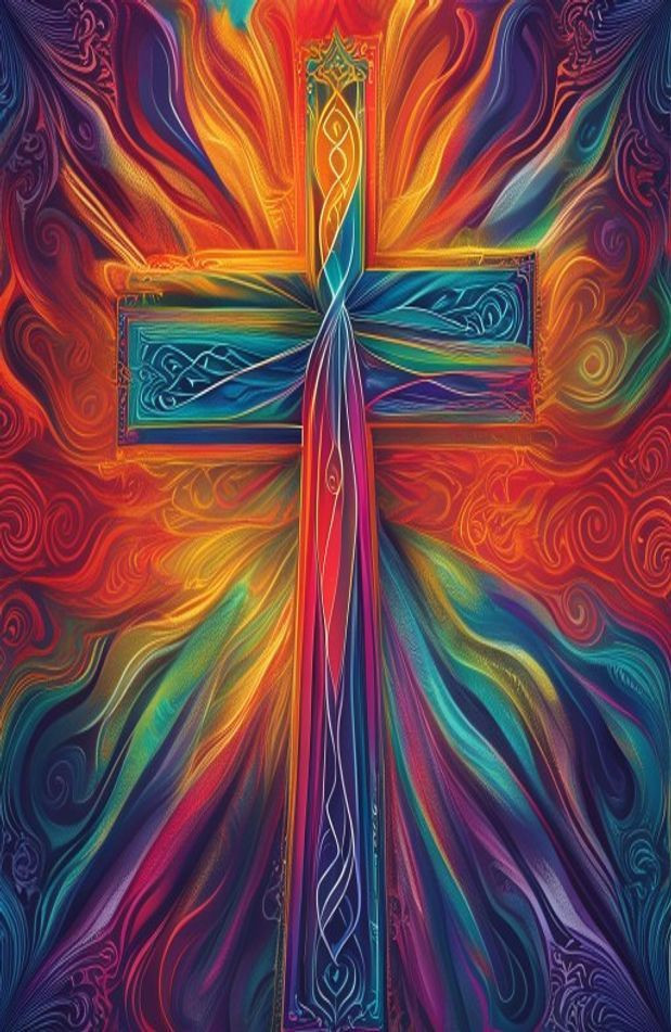 HD Cross AI Wallpaper