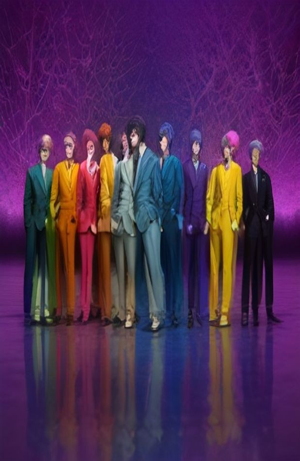 Bts AI Wallpaper
