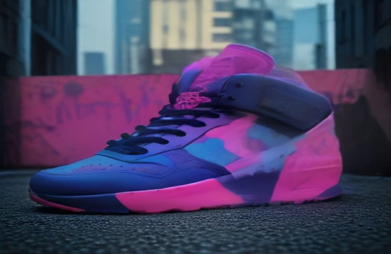Nike Graffiti AI Wallpaper