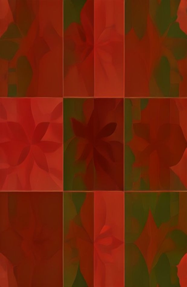Red And Green AI Wallpaper