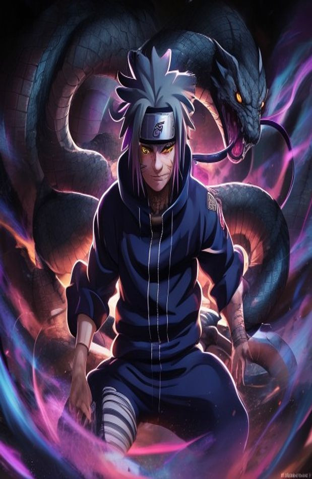 Orochimaru AI Wallpaper