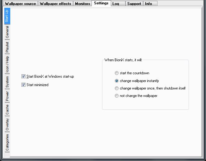 Free download Desktop wallpaper changer software Wallpaper Source tab