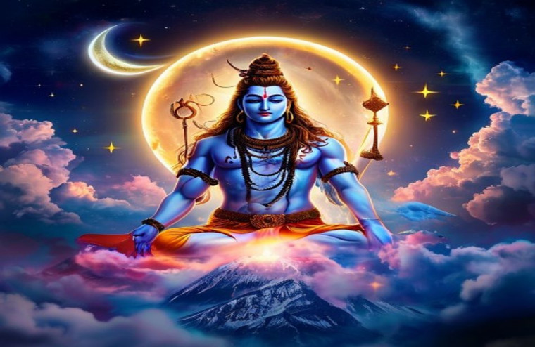 Lord Shiva HD AI Wallpaper
