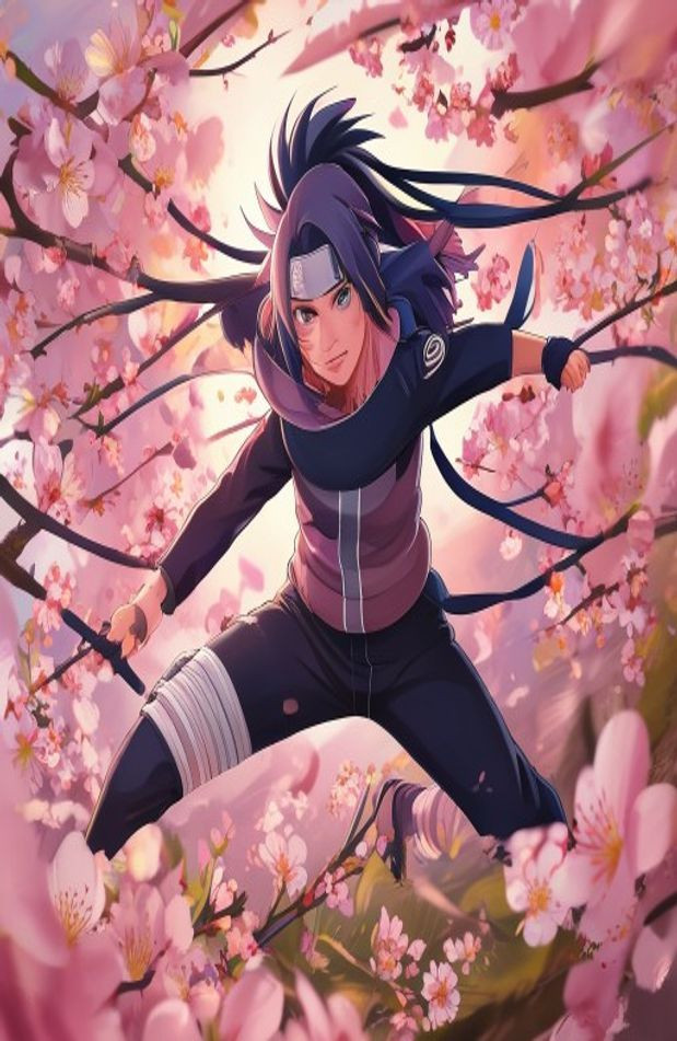 Naruto Hinata AI Wallpaper